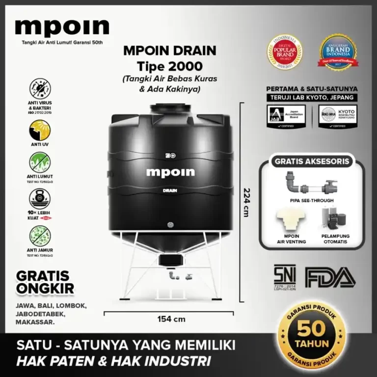 Toren Air Mpoin Drain