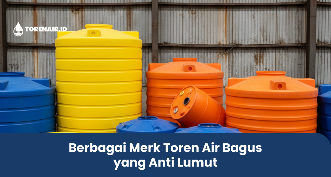 Berbagai Merk Toren Air Bagus yang Anti Lumut