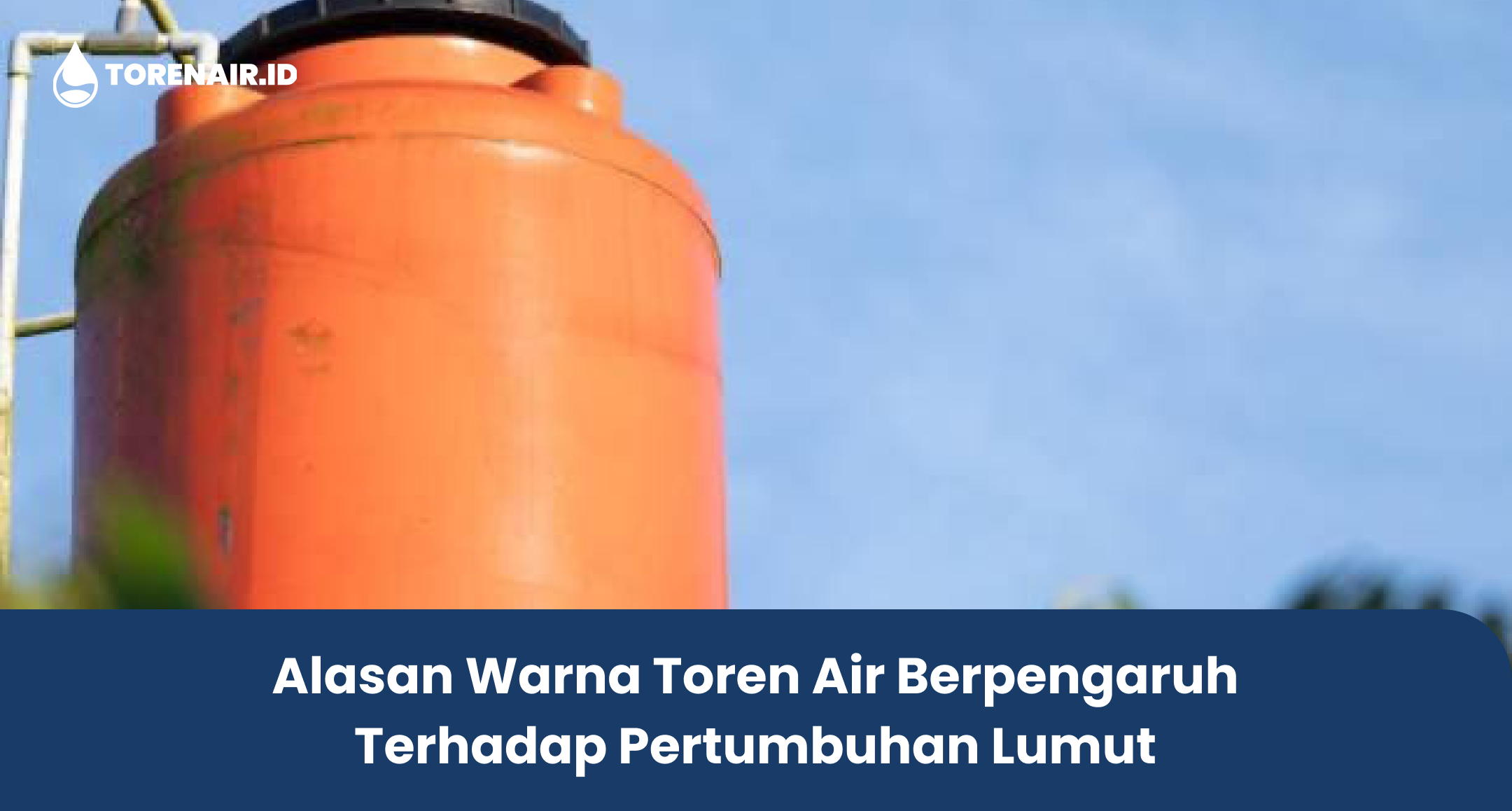 Alasan Warna Toren Air Berpengaruh Terhadap Pertumbuhan Lumut