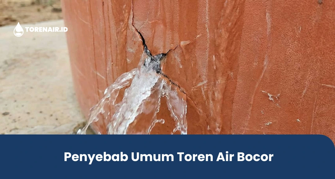 Penyebab Umum Toren Air Bocor