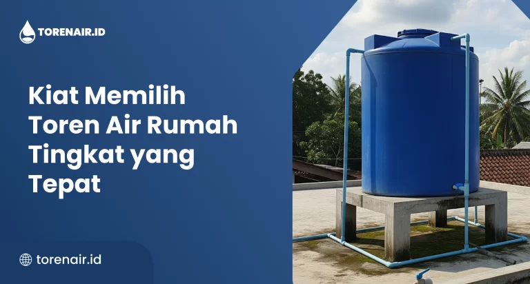 Kiat Memilih Toren Air Rumah Tingkat yang Tepat