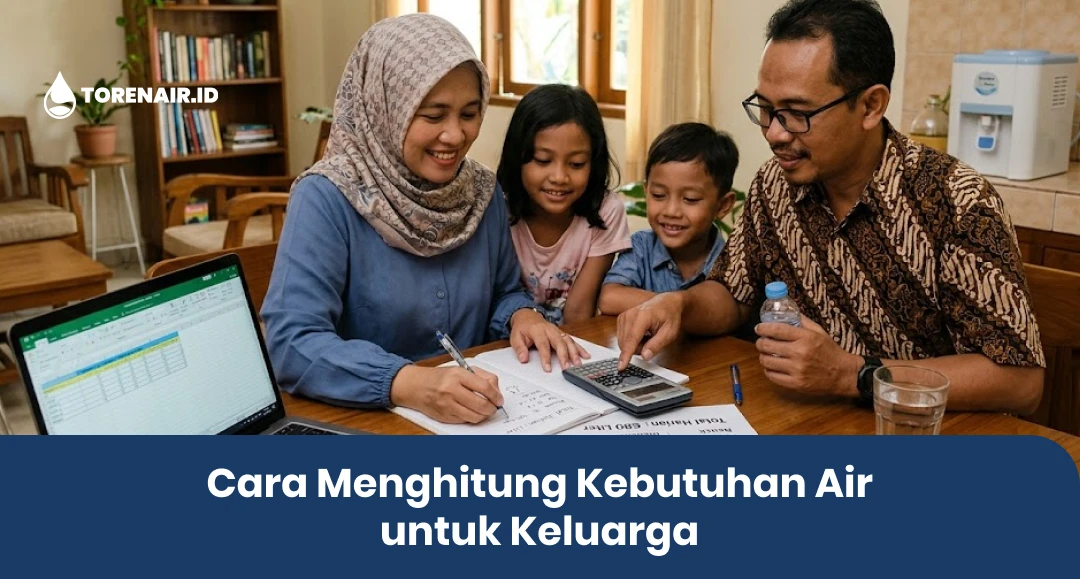 Cara Menghitung Kebutuhan Air untuk Keluarga