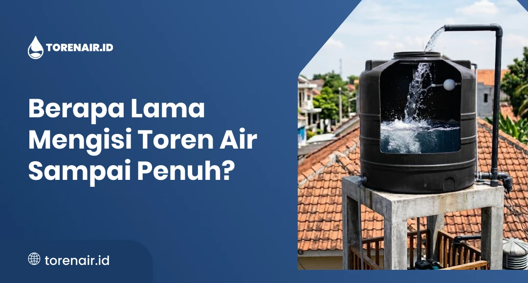 Berapa Lama Mengisi Toren Air Sampai Penuh?