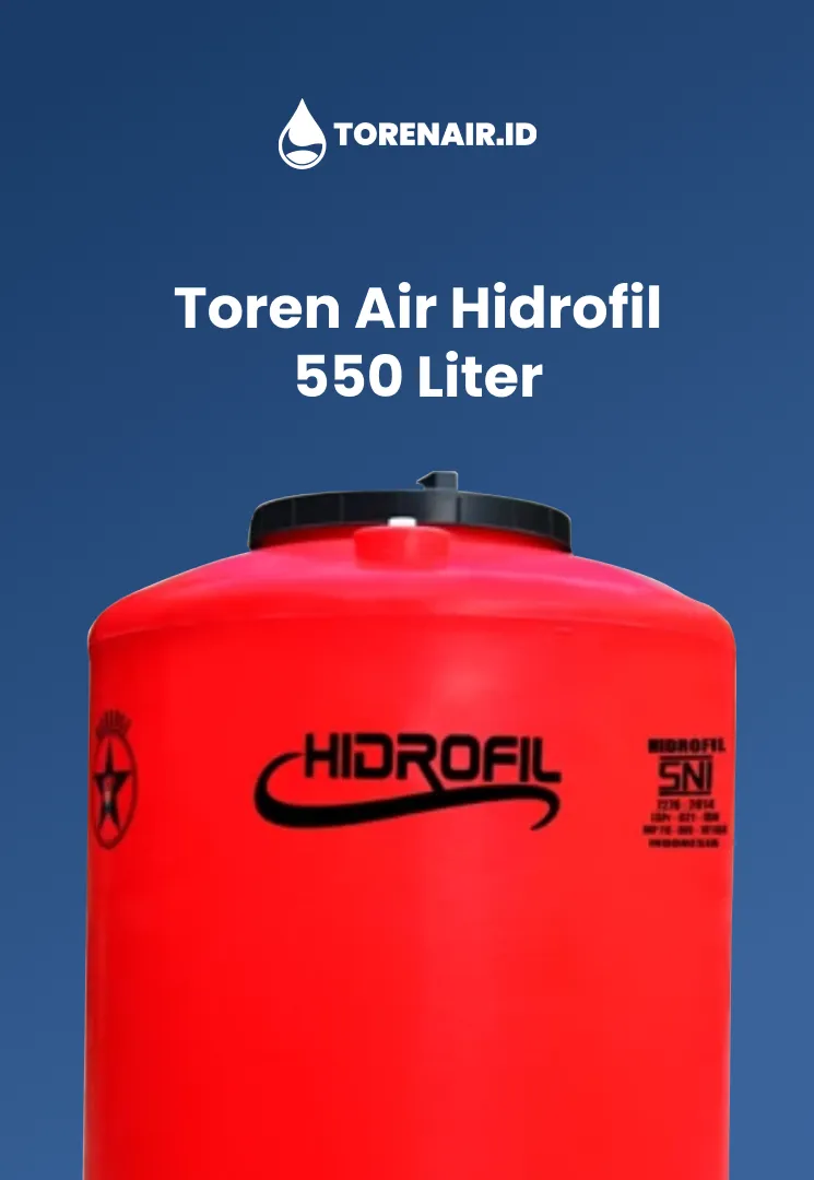 Toren Air Hidrofil 550 Liter