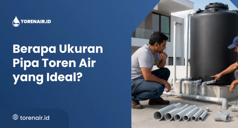 Berapa Ukuran Pipa Toren Air yang Ideal