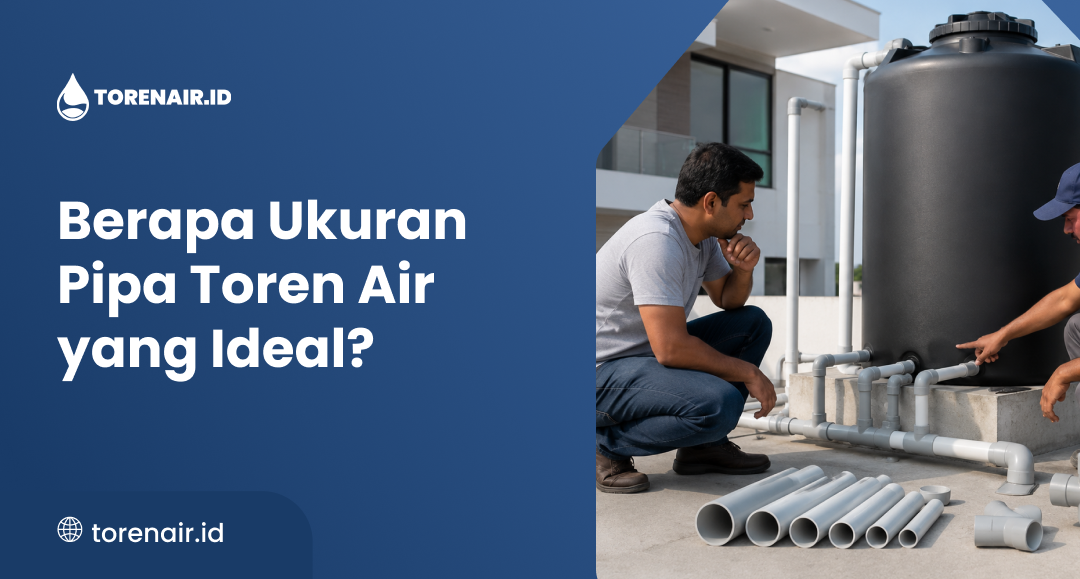 Berapa Ukuran Pipa Toren Air yang Ideal