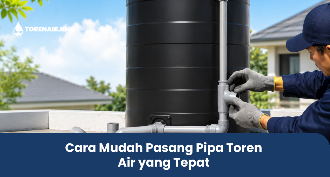 Cara Mudah Pasang Pipa Toren Air yang Tepat