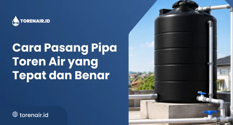 Cara Pasang Pipa Toren Air yang Tepat dan Benar