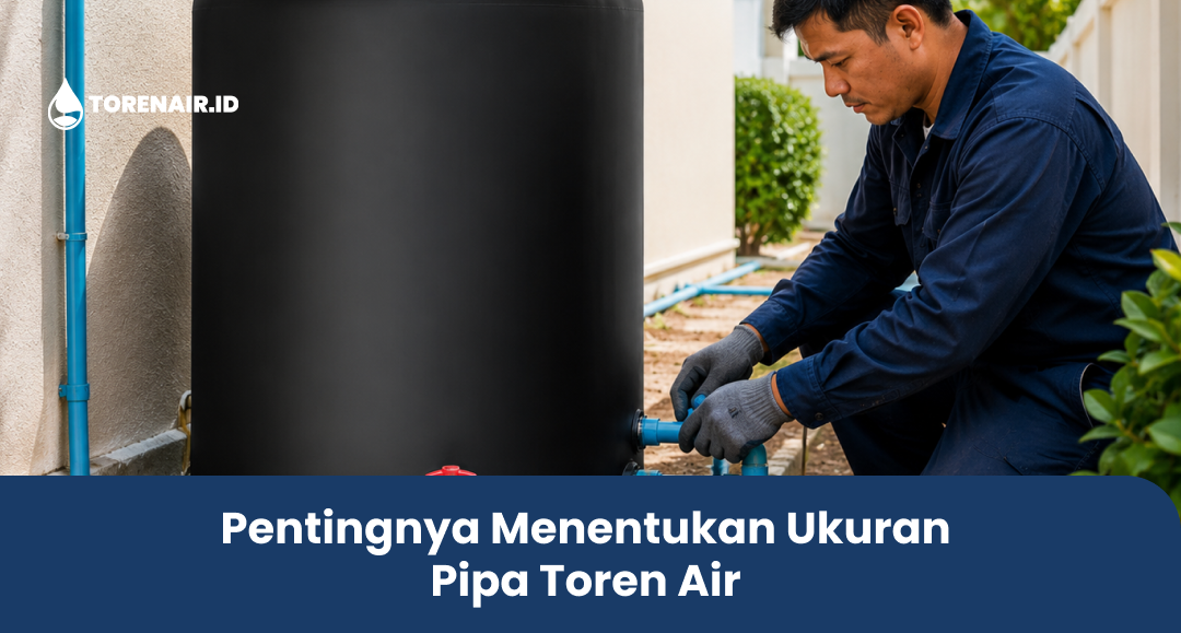 Pentingnya Menentukan Ukuran Pipa Toren Air