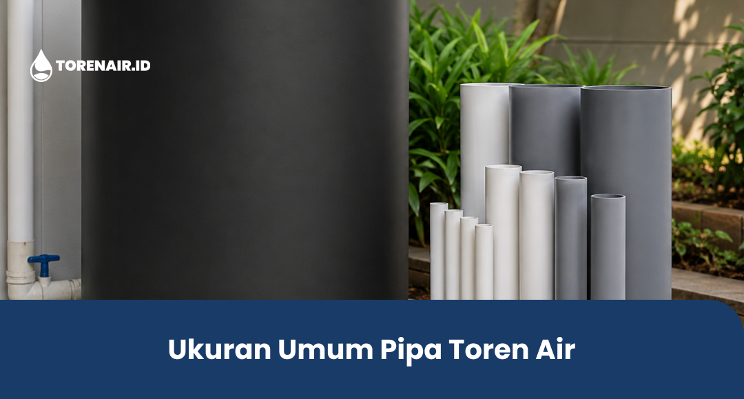 Ukuran Umum Pipa Toren Air