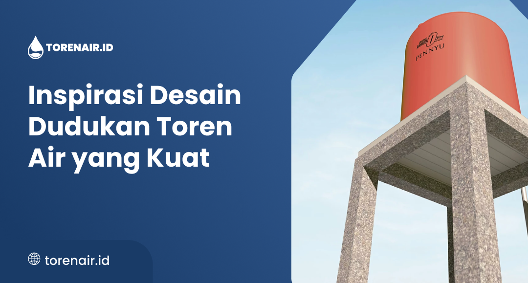 Inspirasi Desain Dudukan Toren Air yang Kuat