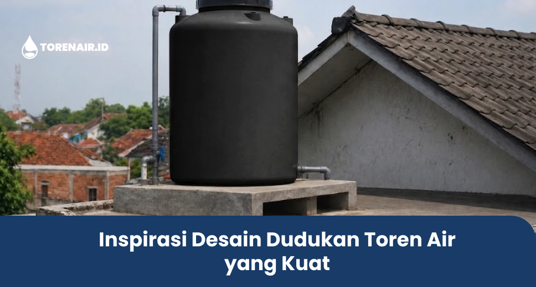 Inspirasi Desain Dudukan Toren Air yang Kuat