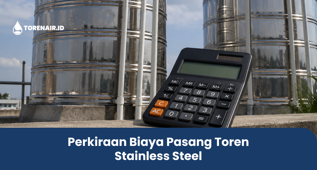 Perkiraan Biaya Pasang Toren Stainless Steel