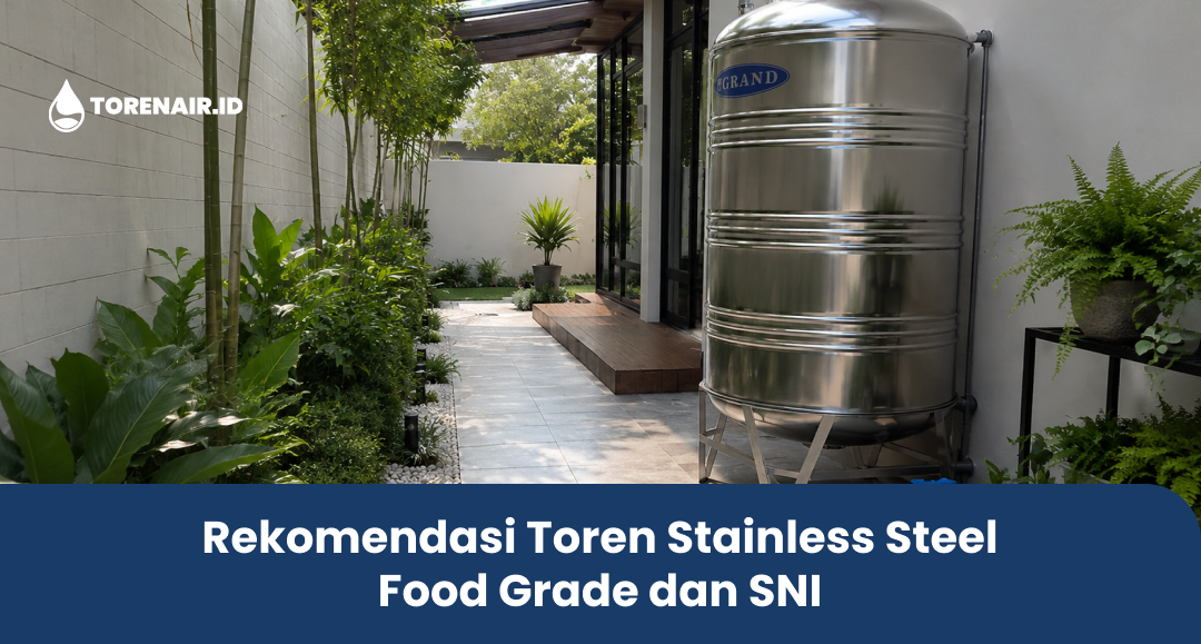 Rekomendasi Toren Stainless Steel Food Grade dan SNI