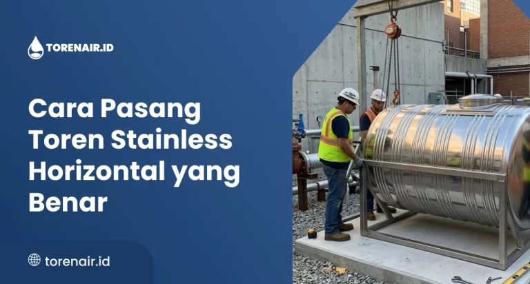 Cara Pasang Toren Stainless Horizontal yang Benar-(Compressify.io)