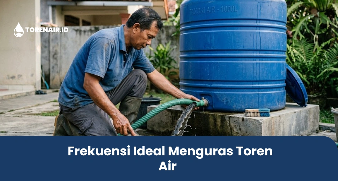 Frekuensi Ideal Menguras Toren Air