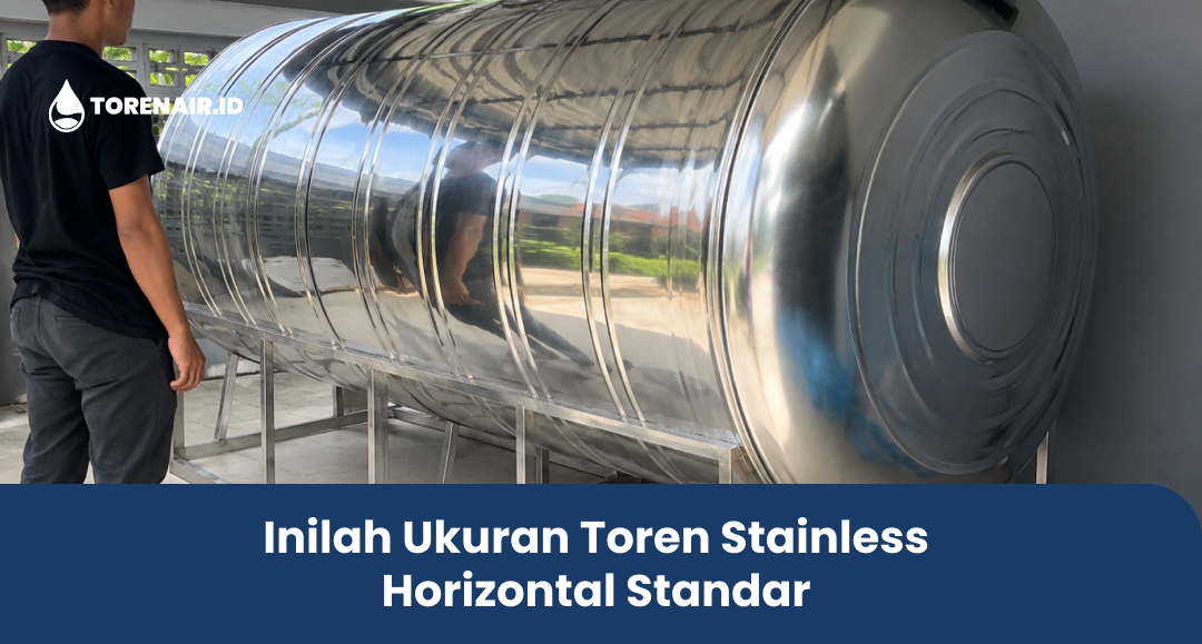 Inilah Ukuran Toren Stainless Horizontal Standar