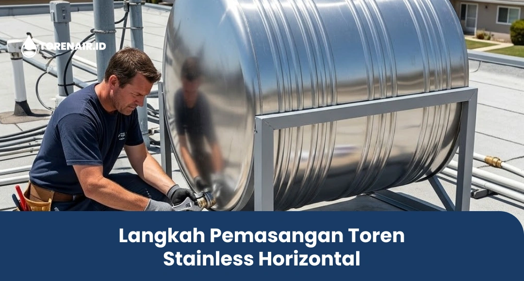 Langkah Pemasangan Toren Stainless Horizontal -(Compressify.io)