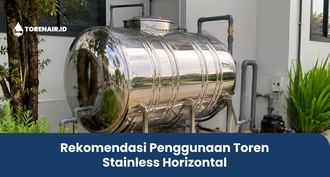 Rekomendasi Penggunaan Toren Stainless Horizontal