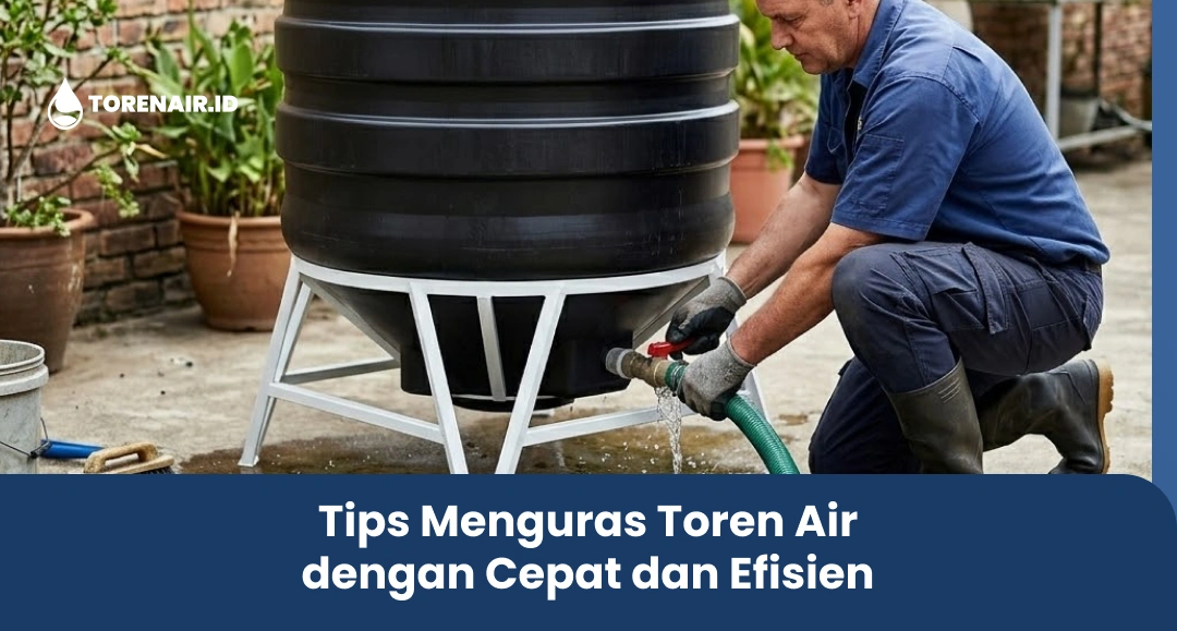 Tips Menguras Toren Air dengan Cepat dan Efisien