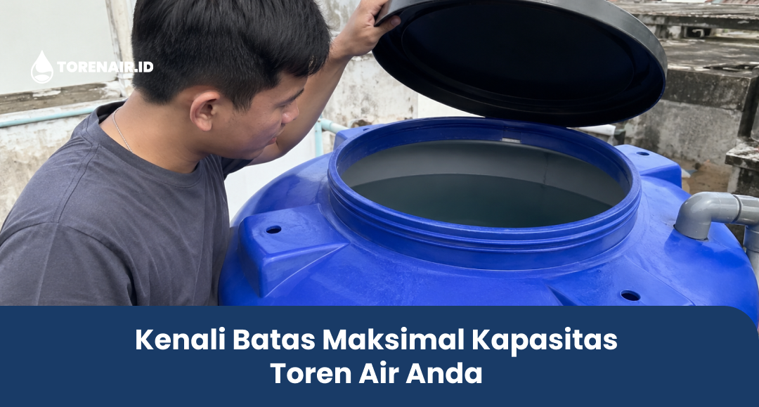 Kenali Batas Maksimal Kapasitas Toren Air Anda