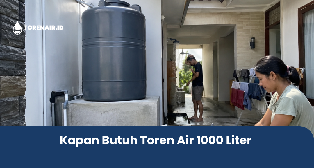 Kapan Butuh Toren Air 1000 Liter