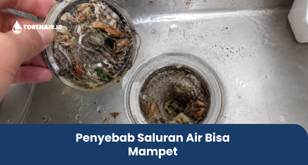 Penyebab Saluran Air Bisa Mampet