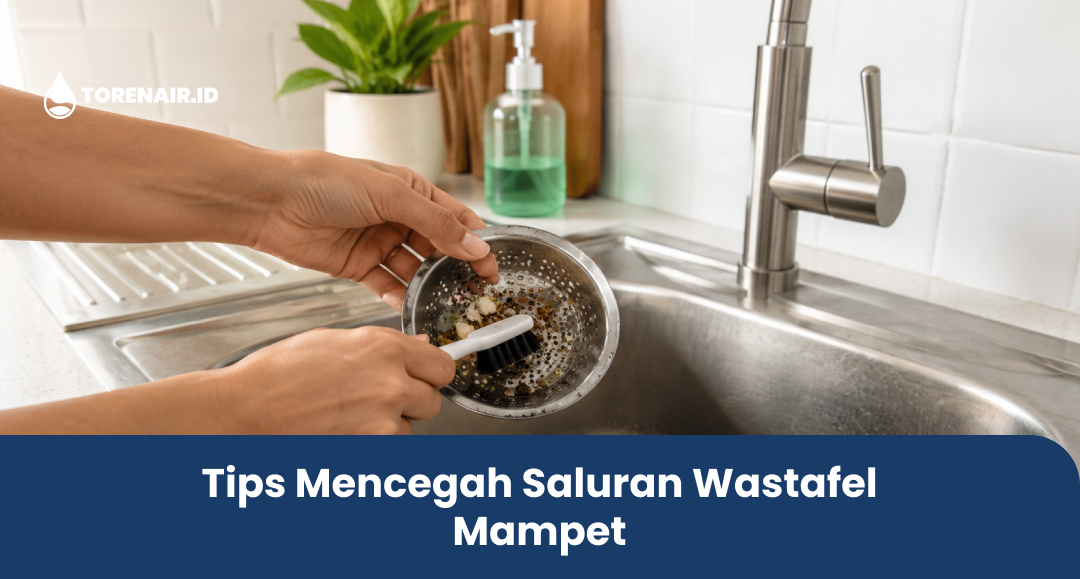 Tips Mencegah Saluran Wastafel Mampet