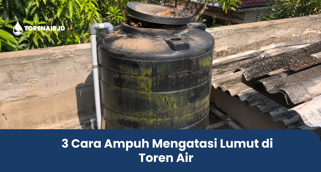 3 Cara Ampuh Mengatasi Lumut di Toren Air