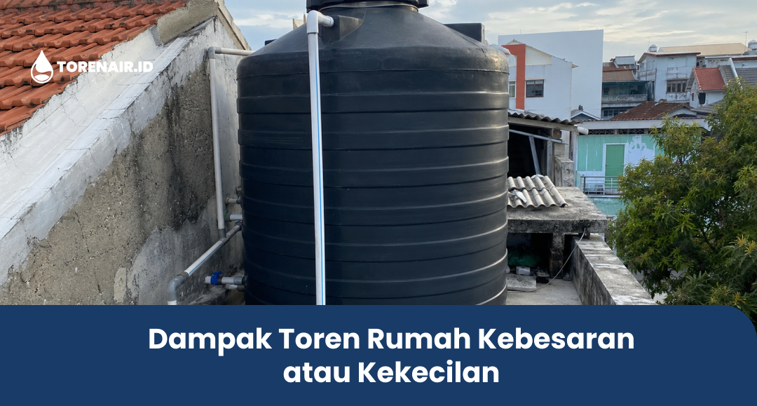 Dampak Toren Rumah Kebesaran atau Kekecilan