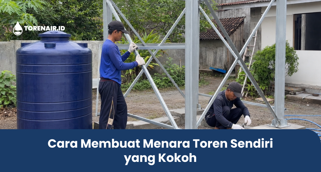 Cara Membuat Menara Toren Sendiri yang Kokoh