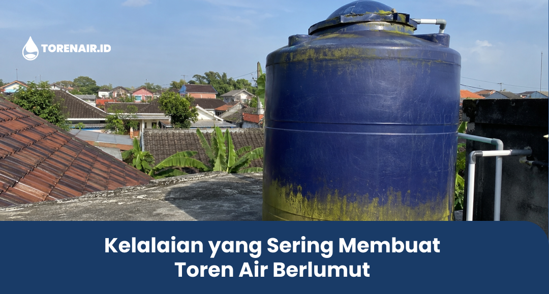 Kelalaian yang Sering Membuat Toren Air Berlumut