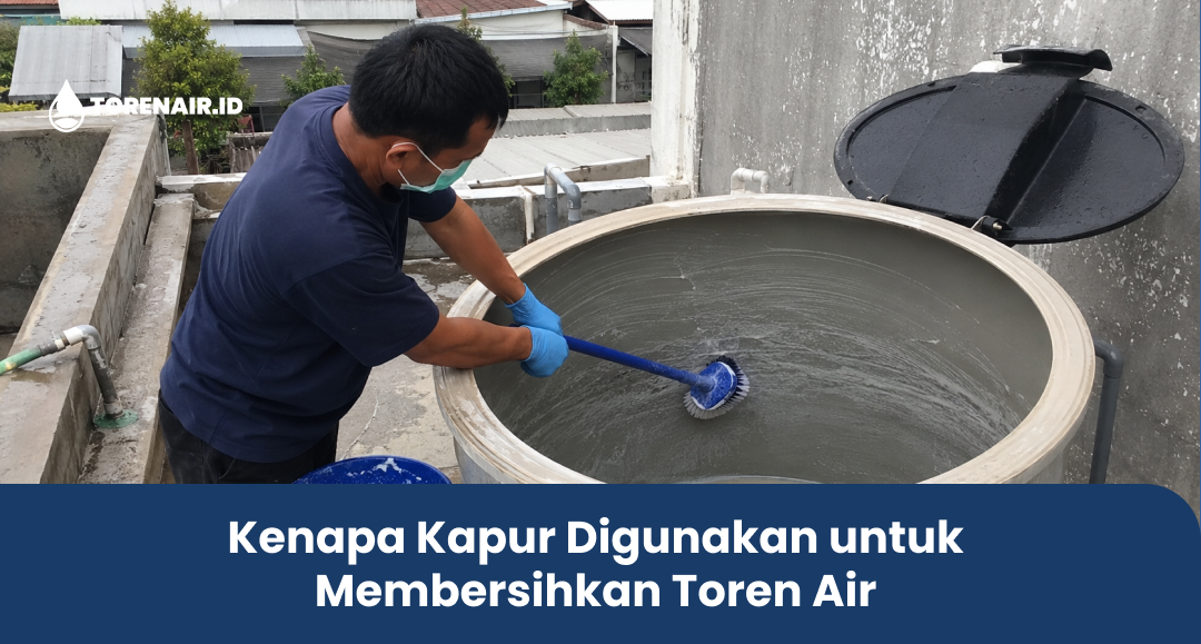 Kenapa Kapur Digunakan untuk Membersihkan Toren Air