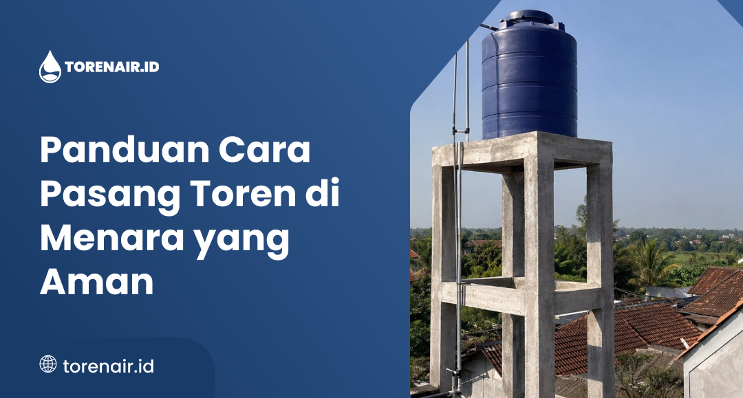Panduan Cara Pasang Toren di Menara yang Aman