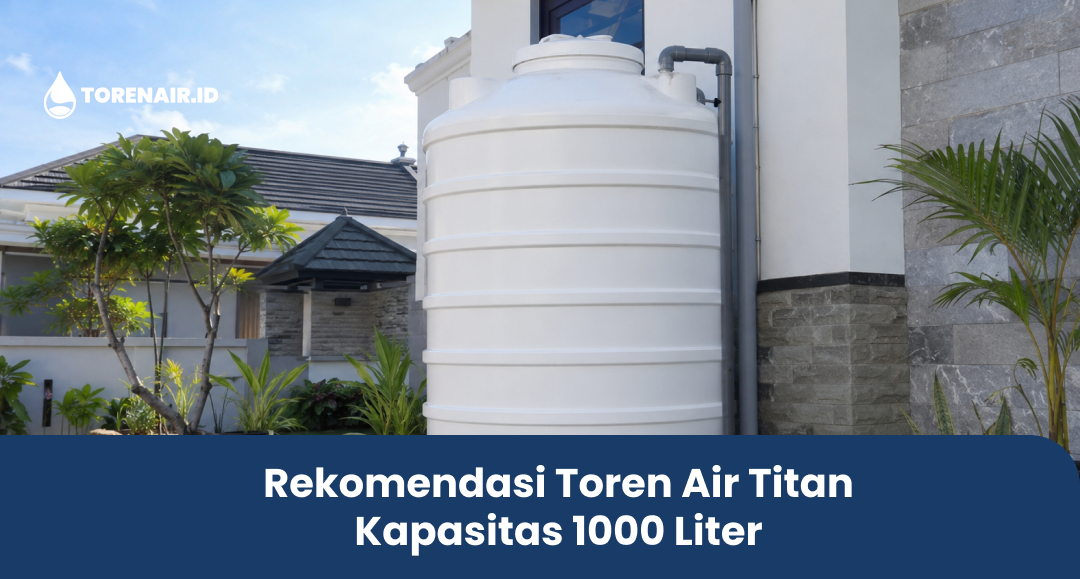 Rekomendasi Toren Air Titan Kapasitas 1000 Liter