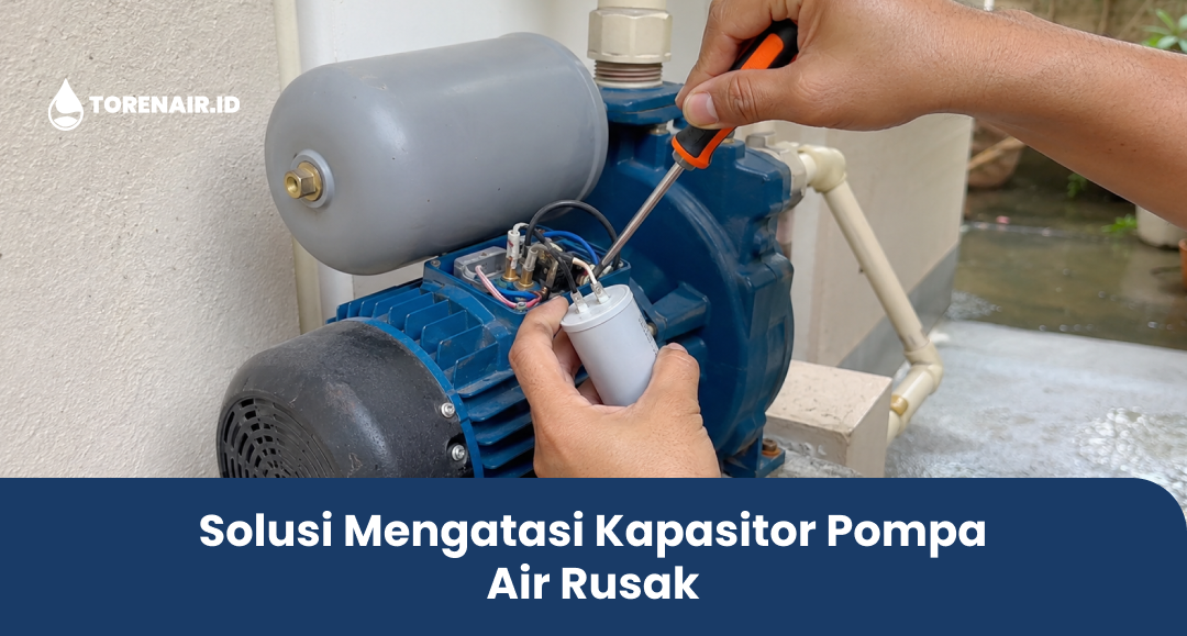 Solusi Mengatasi Kapasitor Pompa Air Rusak