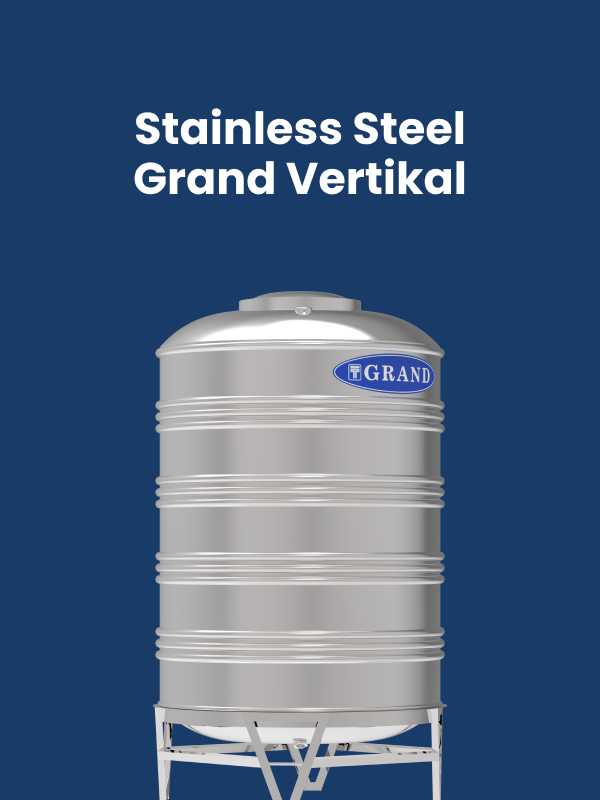 Stainless Steel Grand Vertikal