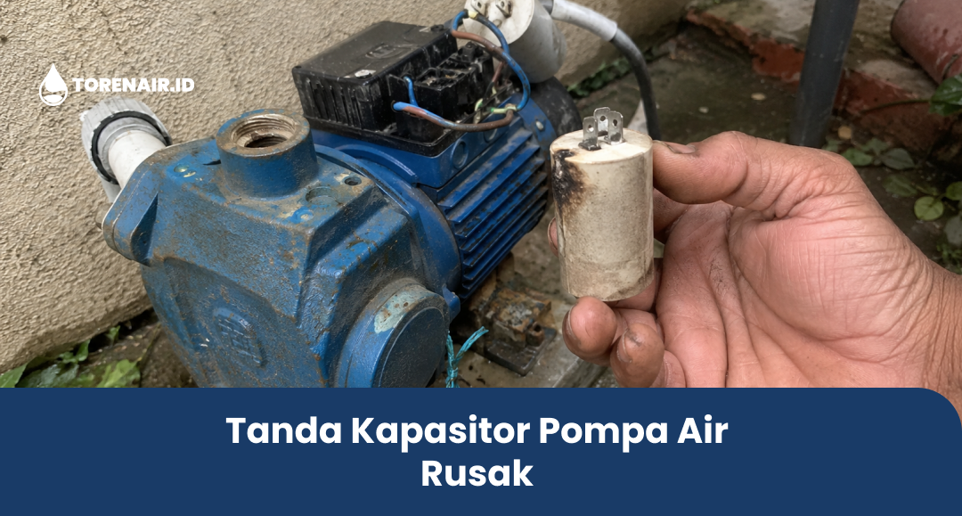 Tanda Kapasitor Pompa Air Rusak