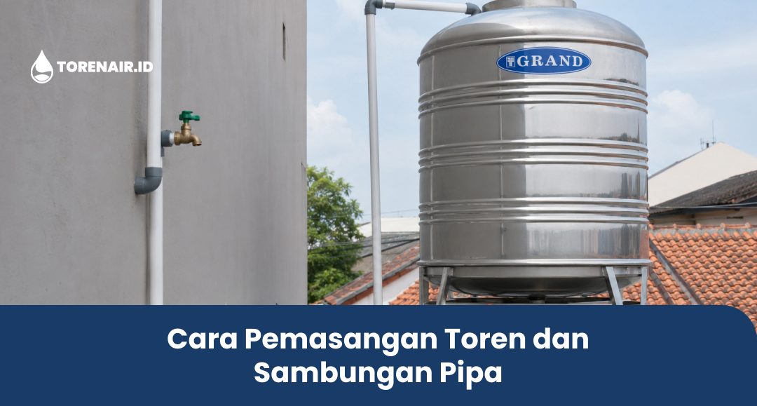 Cara Pemasangan Toren dan Sambungan Pipa