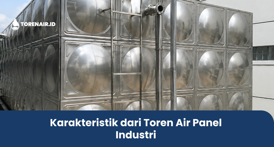 Karakteristik dari Toren Air Panel Industri