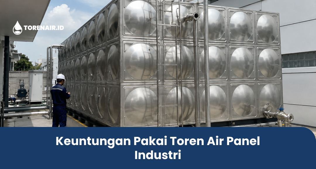 Keuntungan Pakai Toren Air Panel Industri