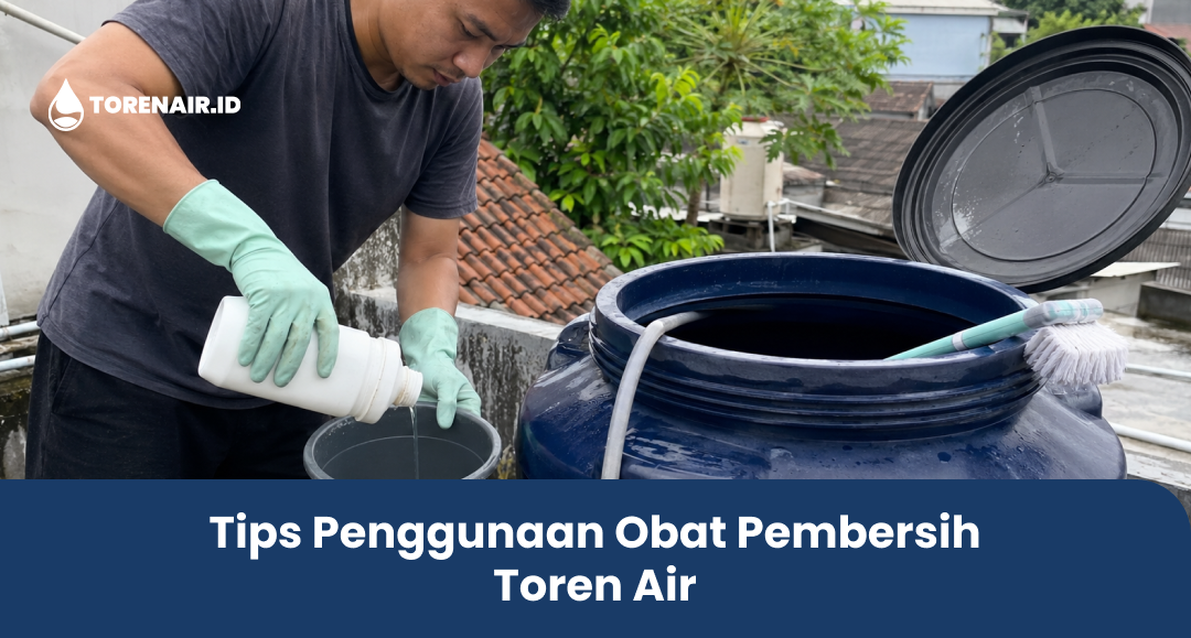 Tips Penggunaan Obat Pembersih Toren Air