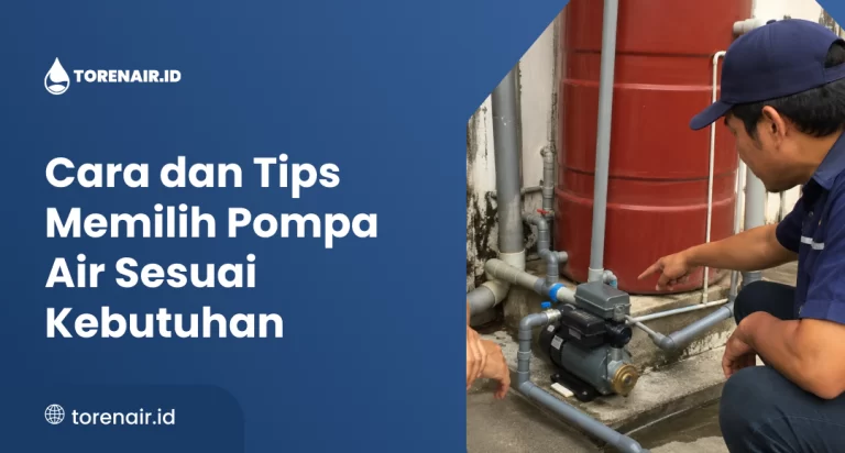 Cara dan Tips Memilih Pompa Air Sesuai Kebutuhan