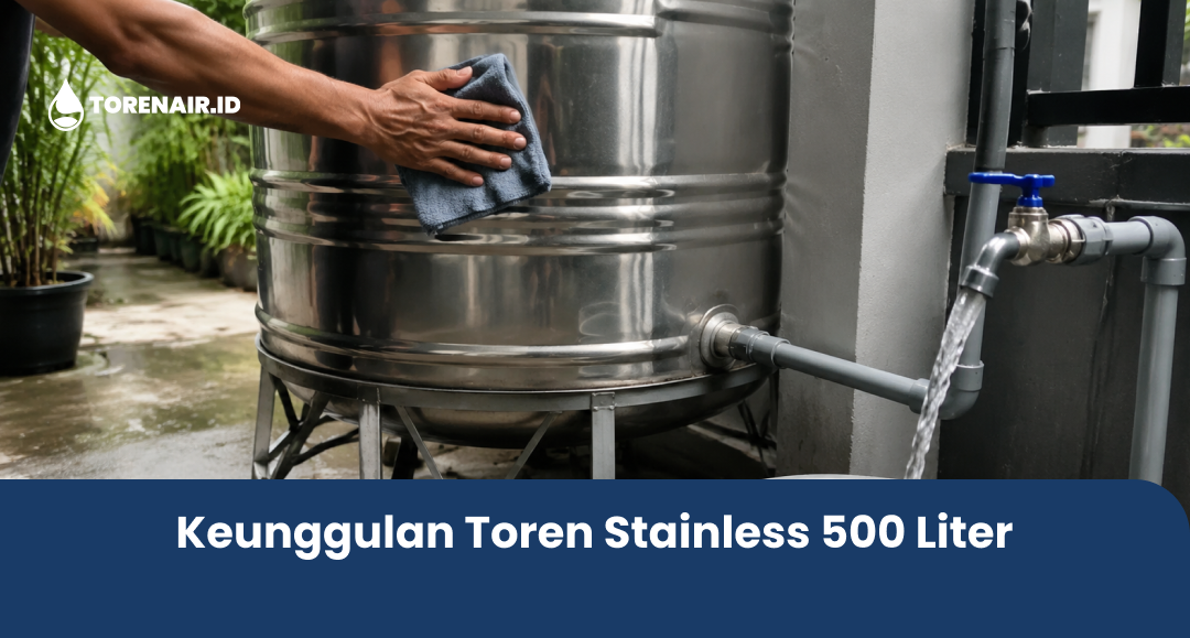 Keunggulan Toren Stainless 500 Liter