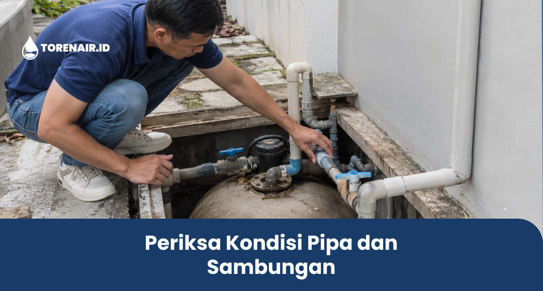 Periksa Kondisi Pipa dan Sambungan