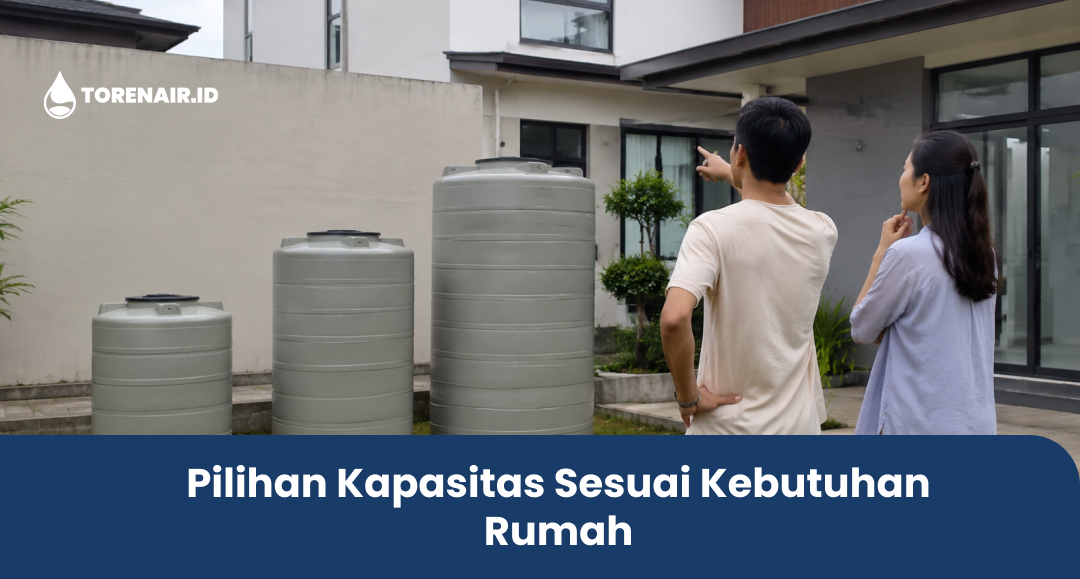 Pilihan Kapasitas Sesuai Kebutuhan Rumah