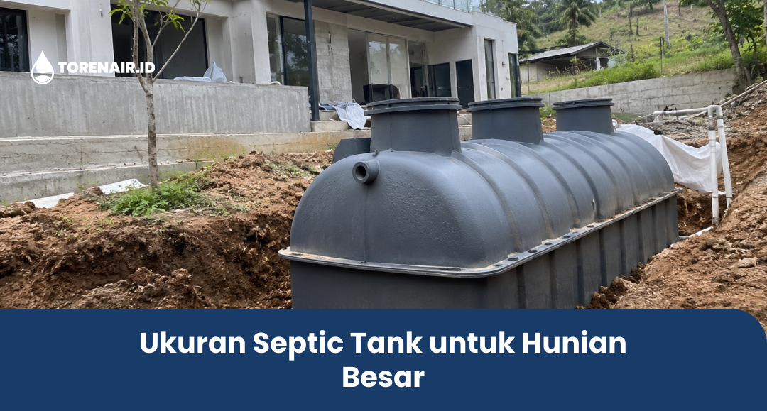 Ukuran Septic Tank untuk Hunian Besar