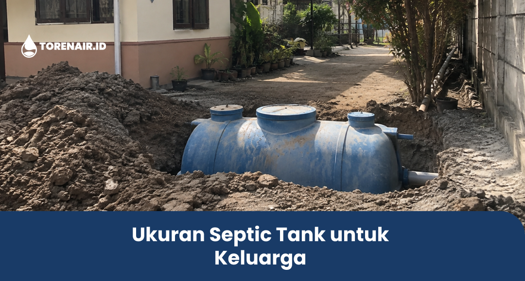 Ukuran Septic Tank untuk Keluarga