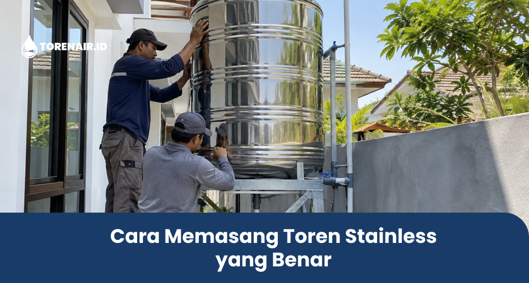 Cara Memasang Toren Stainless yang Benar