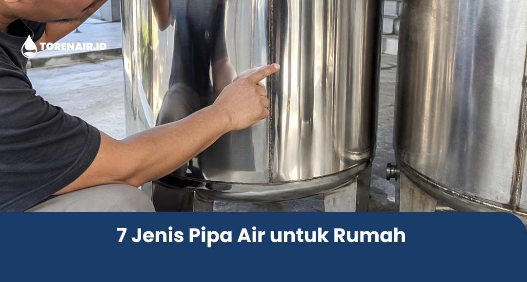 7 Jenis Pipa Air untuk Rumah